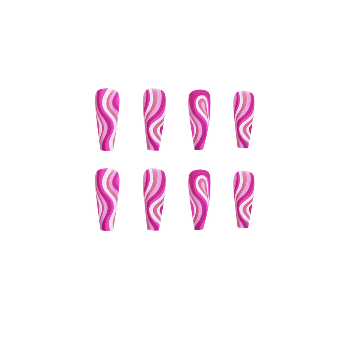 Ready-to-Wear Press On Nails – Artistic False Fingernails for Daily or Party Use