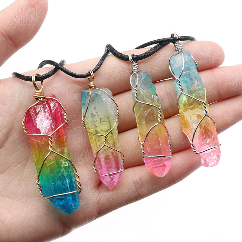 Natural Stone Tree of Life Pendant – Fashion Necklace