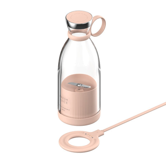 350ML Portable Electric Juice Blender – USB Rechargeable Smoothie Maker, Mini Household Juicer Cup for Kitchen, On-the-Go Fruit & Vegetable Mixer