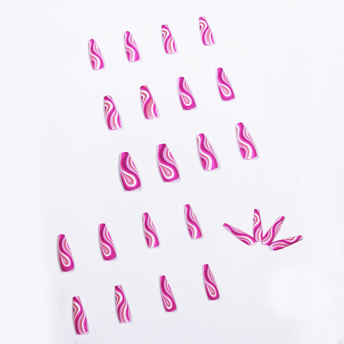 Ready-to-Wear Press On Nails – Artistic False Fingernails for Daily or Party Use