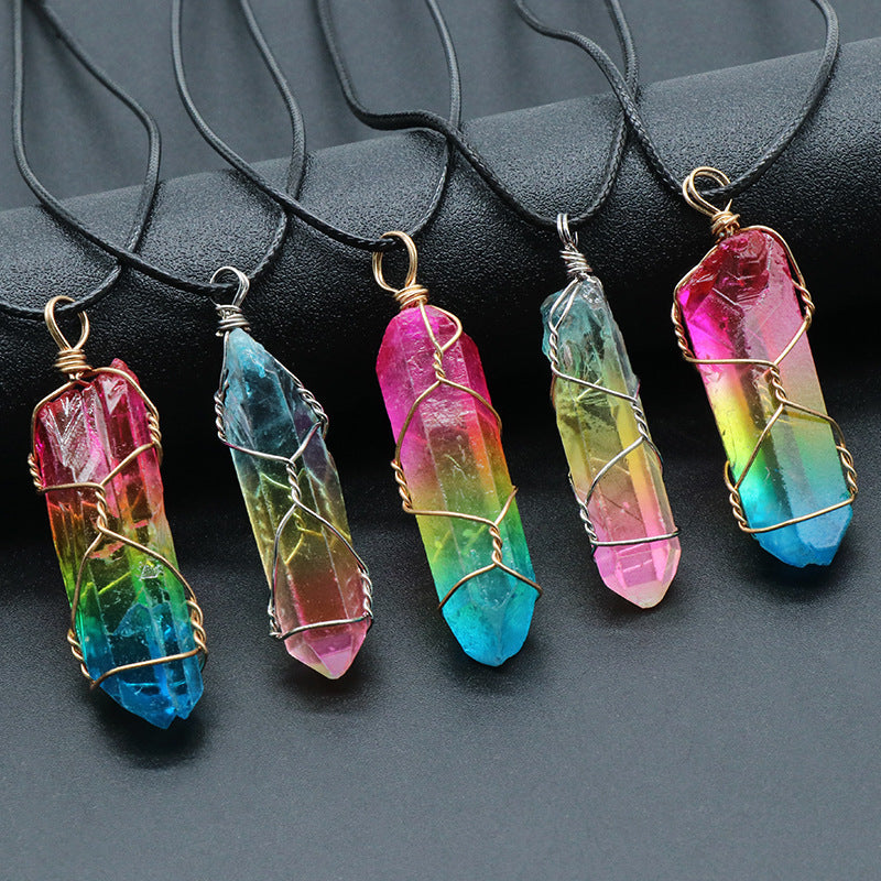 Natural Stone Tree of Life Pendant – Fashion Necklace