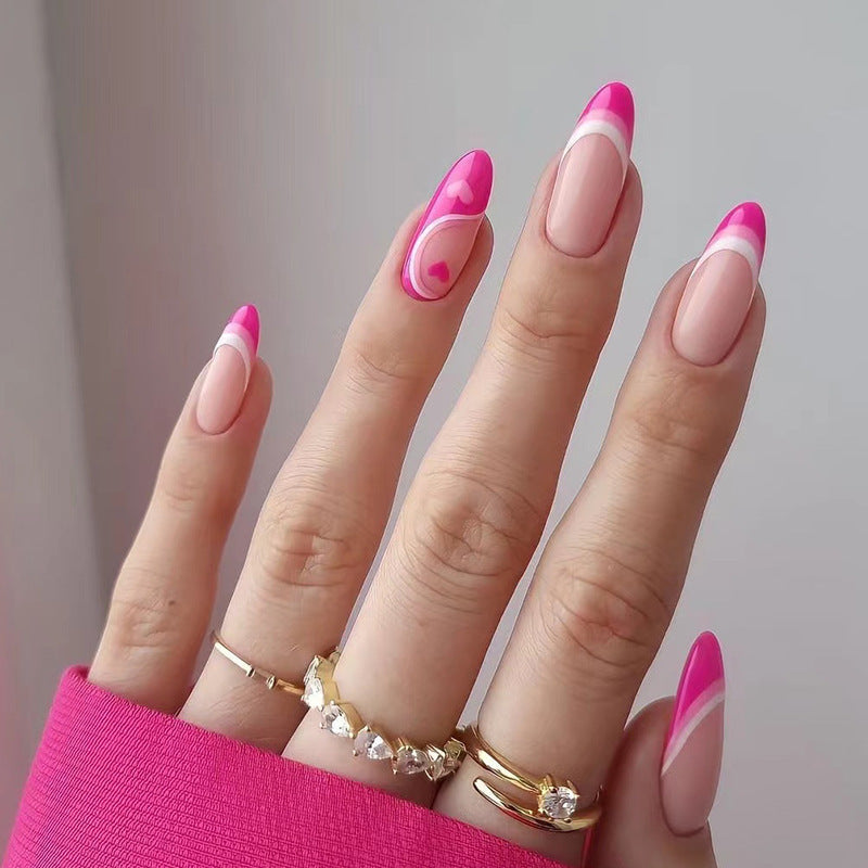 Reusable Press-On Nails – Gradient Style, Natural Look, Easy to Apply