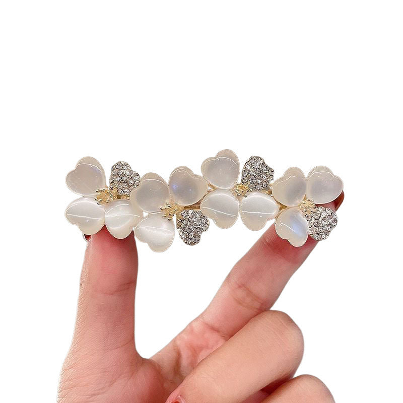 Sweet Spring Bloom Hair Clip – Korean Floral Elegance