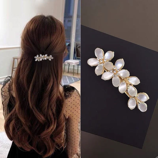 Sweet Spring Bloom Hair Clip – Korean Floral Elegance