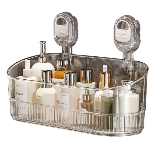 Suction Cup Storage Rack Punch-free Wall-mounted Household