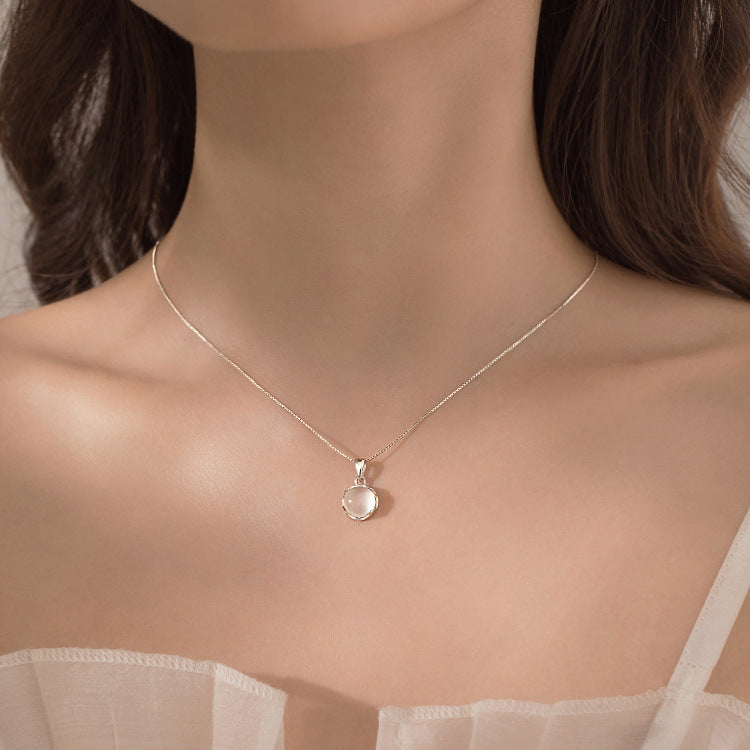 Round Necklace Female Geometric Necklace Simple Style